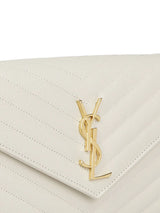 Saint Laurent Carteira Cassandre Com Alça De Corrente
