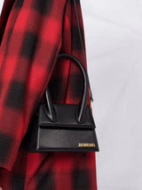 Jacquemus Bolsa Tote Le Chiquito Moyen Preto