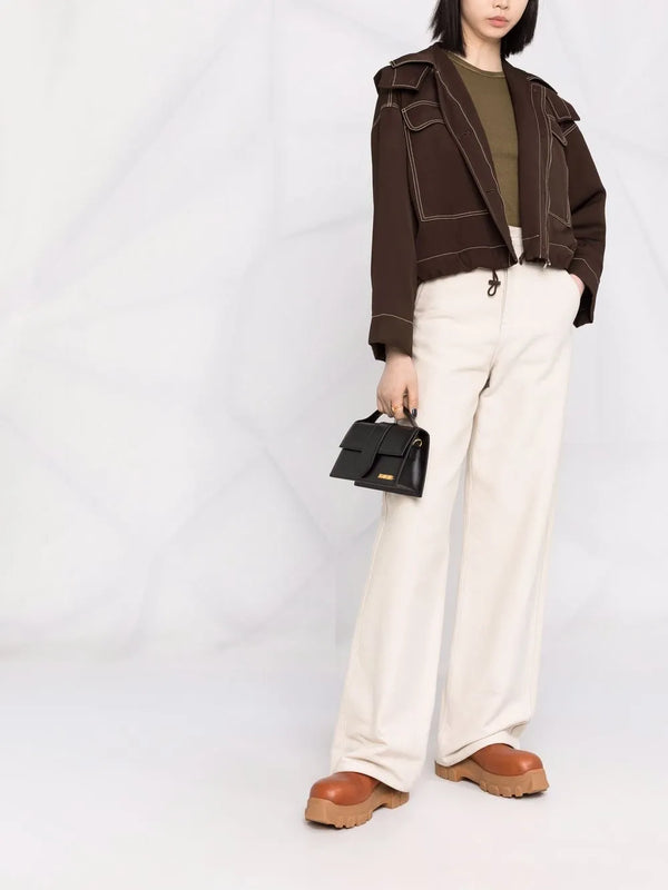 Jacquemus Bolsa Tote Le Grand Bambino Preto