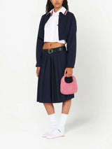Miu Miu Bolsa Hobo Rosa Mini