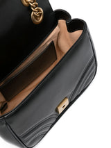 Bolsa de Ombro Gucci Mini GG Marmont Preto