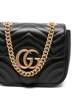 Bolsa de Ombro Gucci Mini GG Marmont Preto