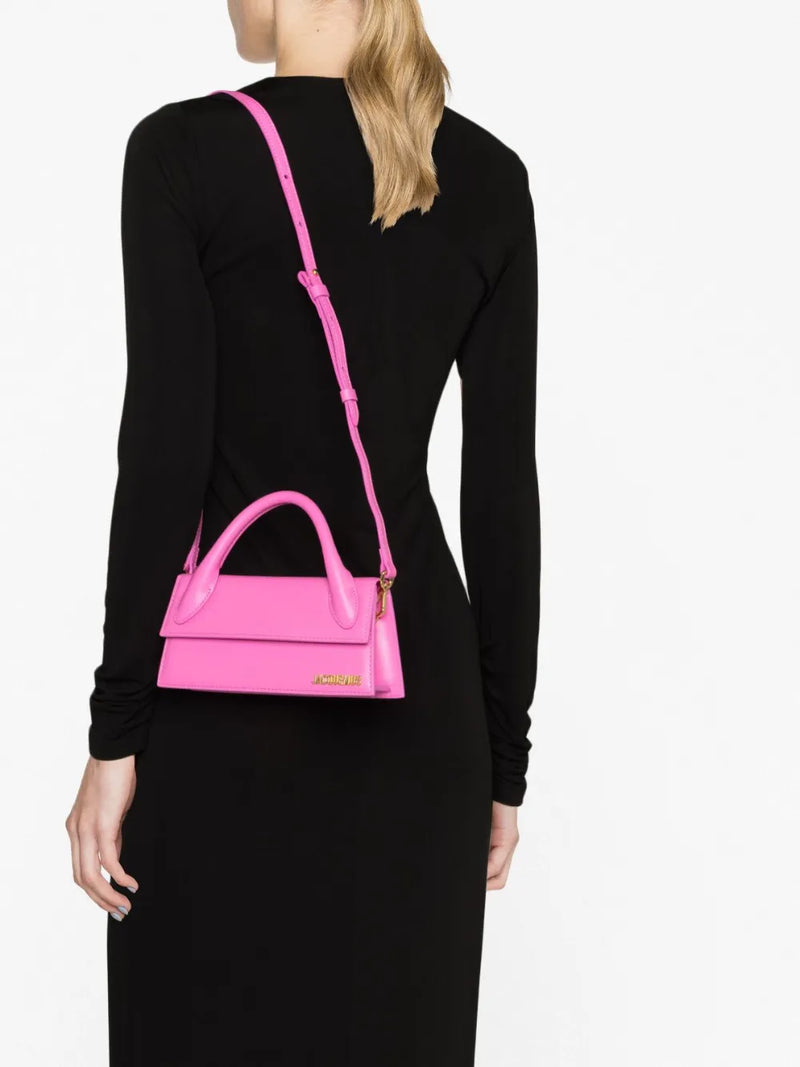 Bolsa Tote Le Chiquito Long Rosa Jacquemus