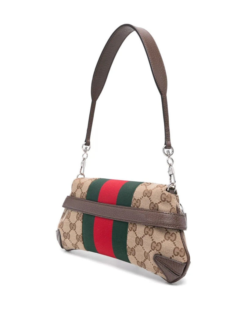Bolsa De Ombro Gucci Pequena Com Corrente