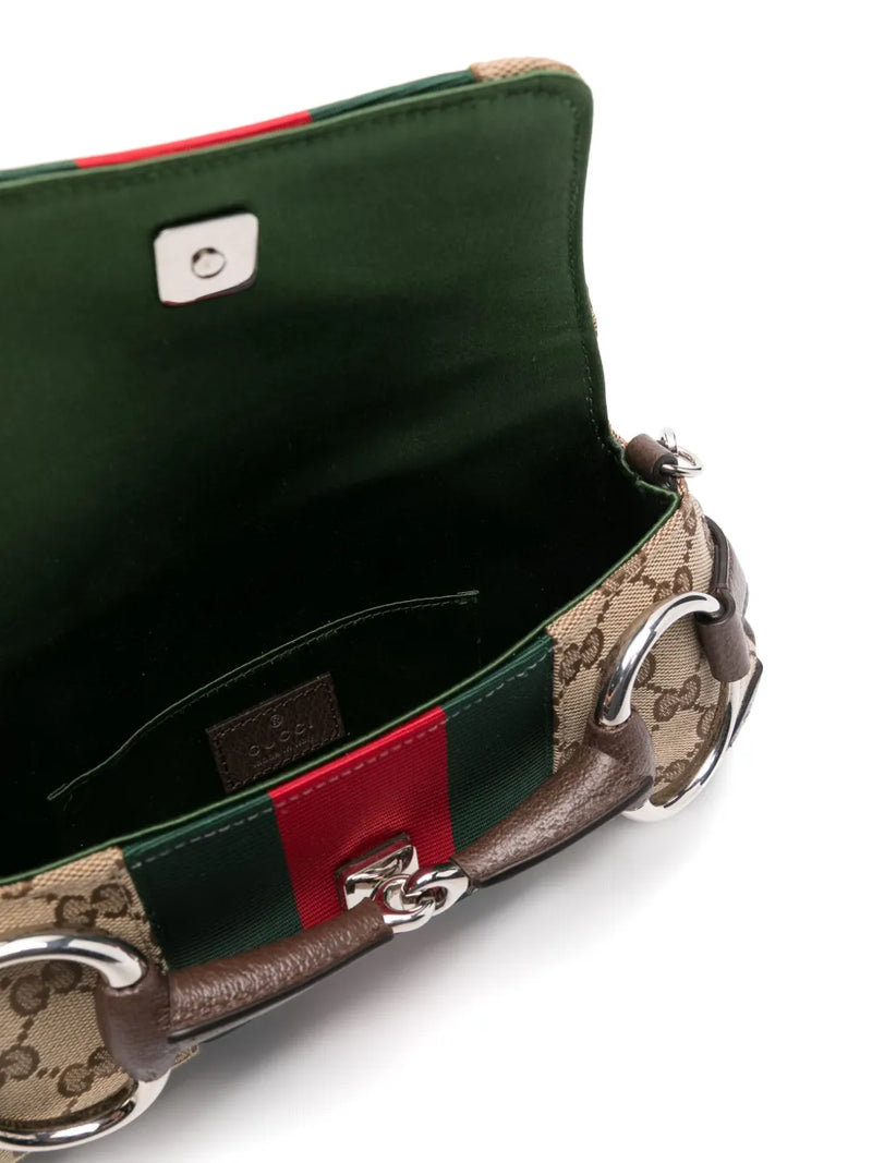 Bolsa De Ombro Gucci Pequena Com Corrente