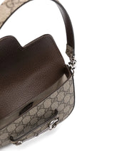 Bolsa de Ombro Gucci Horsebit 1955 Neutro