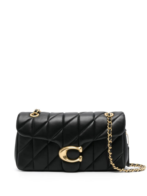 Bolsa de Ombro Coach Tabby 26 Preto