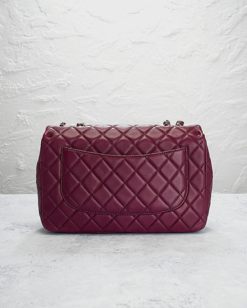 Chanel Púrpura Bolsa de ombro