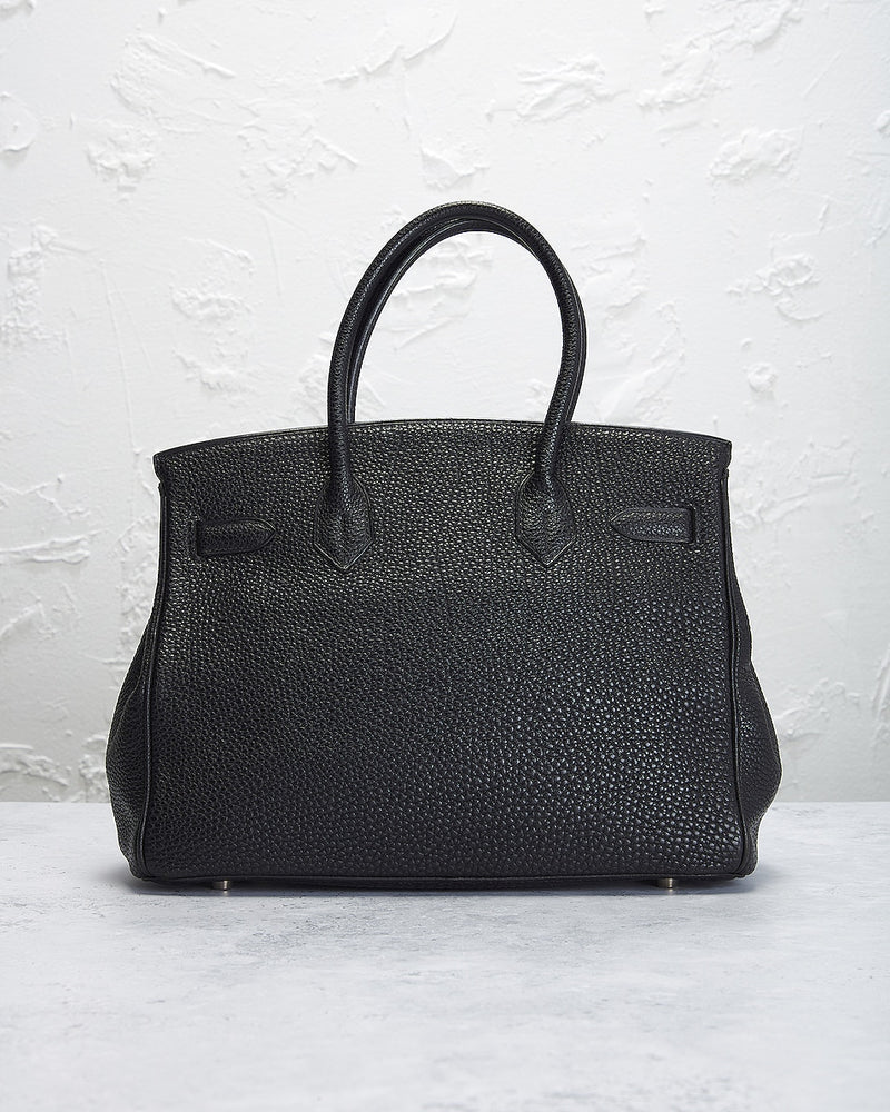 Bolsa Hermes Togo Birkin 30 Preto