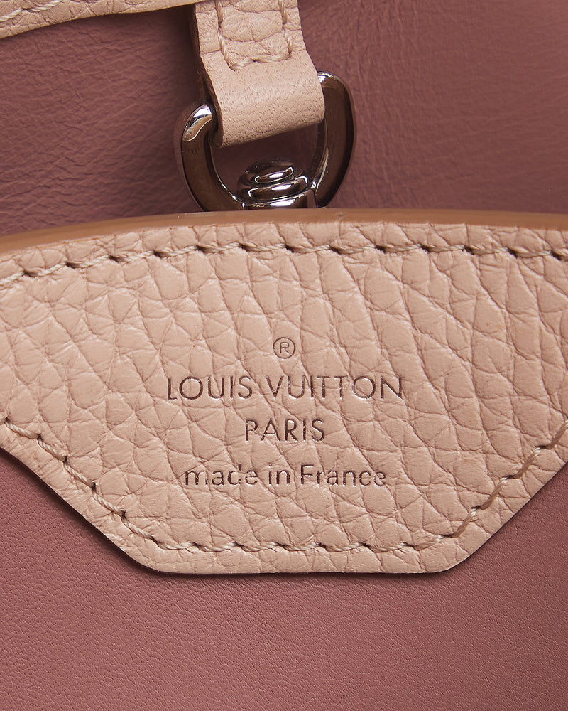 Bolsa Capucines BB Louis Vuitton Renovada Creme