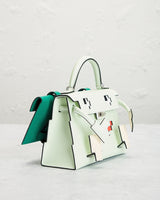 Bolsa Hermes Epsom Quelle Idole Picto Kelly Doll