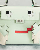 Bolsa Hermes Epsom Quelle Idole Picto Kelly Doll
