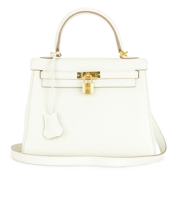 Bolsa Hermes Togo Kelly 25 Renovada