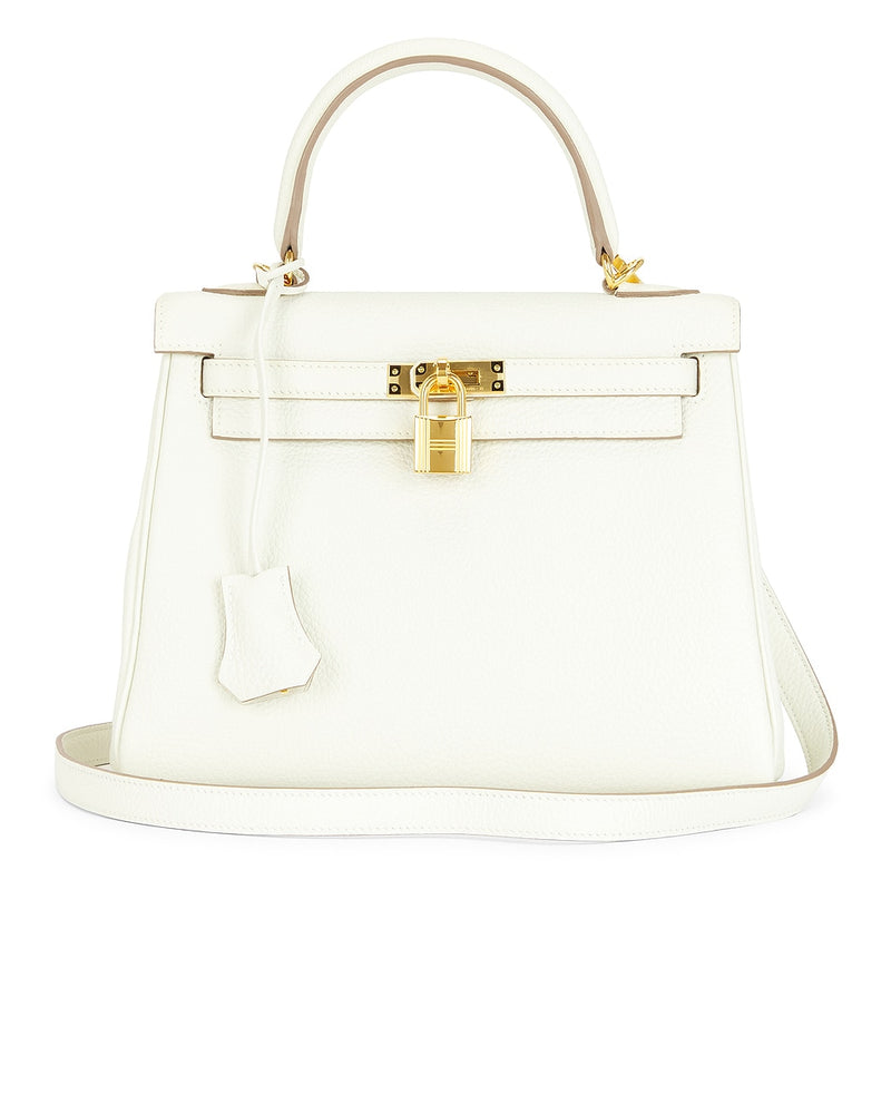 Bolsa Hermes Togo Kelly 25 Renovada