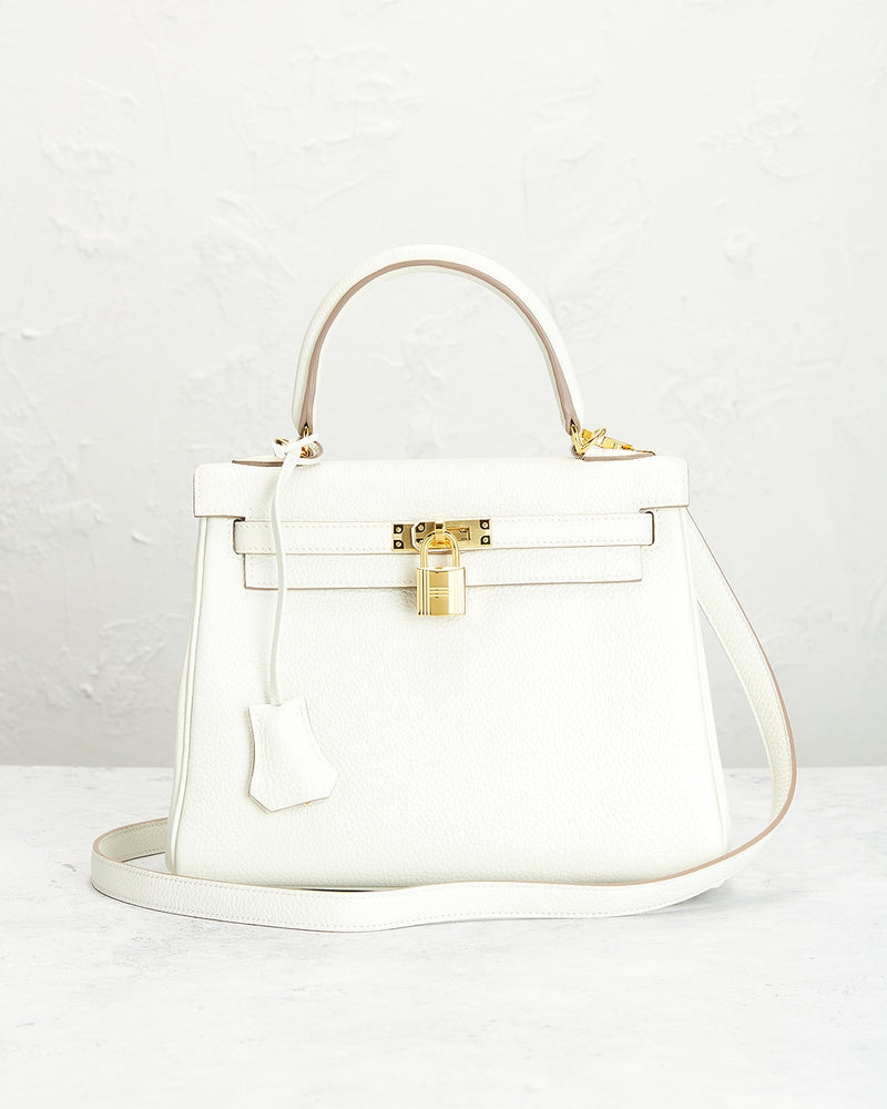 Bolsa Hermes Togo Kelly 25 Renovada