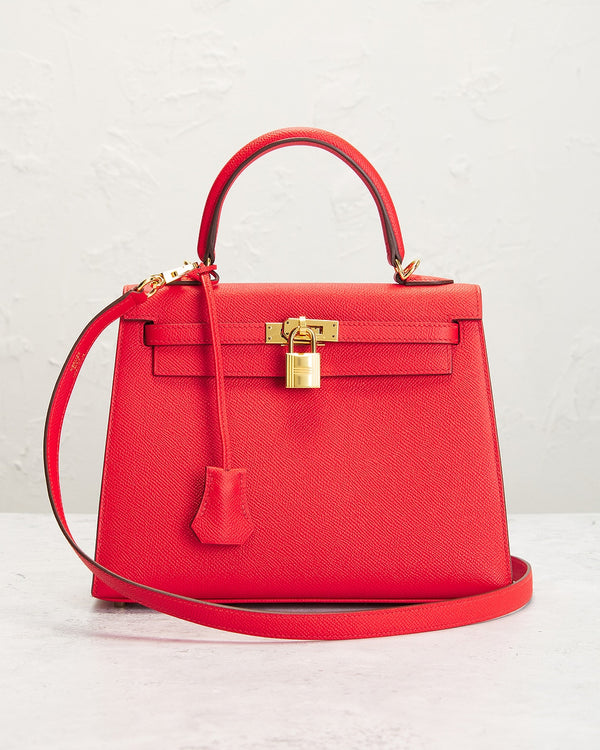 Bolsa Hermes Epsom Kelly Sellier 25