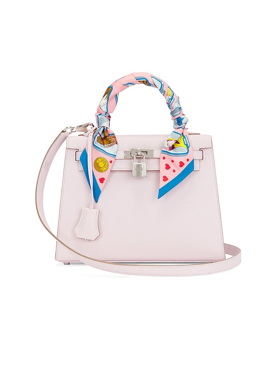 Bolsa Hermes Epsom Kelly 25 de Pale Mauve