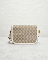 Bolsa de Ombro Gucci Horsebit 1955 em Bege