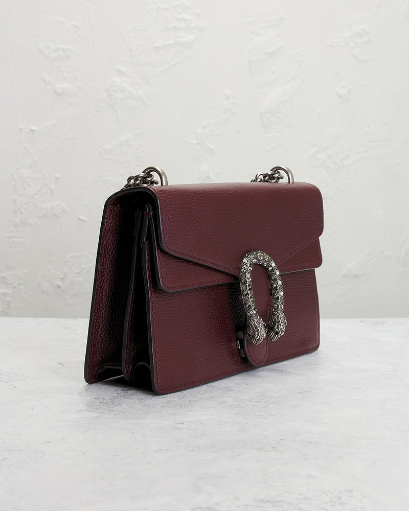 Bolsa de Ombro Gucci GG Supreme Dionysus Marrom