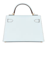 Bolsa Hermes Chevre Mysore Kelly Sellier 20 Azul