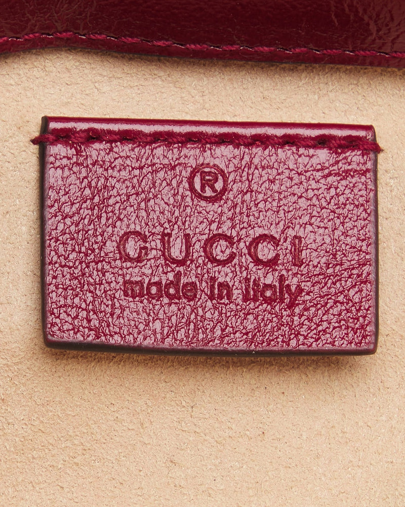 Bolsa de ombro Gucci GG Marmont em Bege