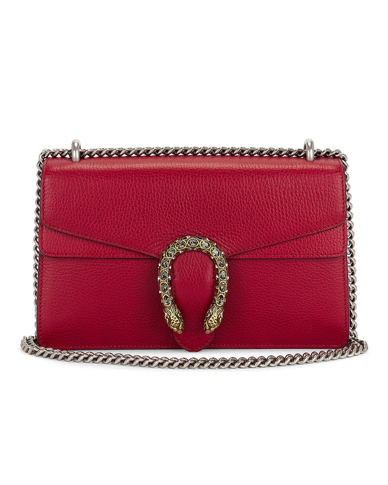 Bolsa de ombro Gucci Dionysus em vermelho