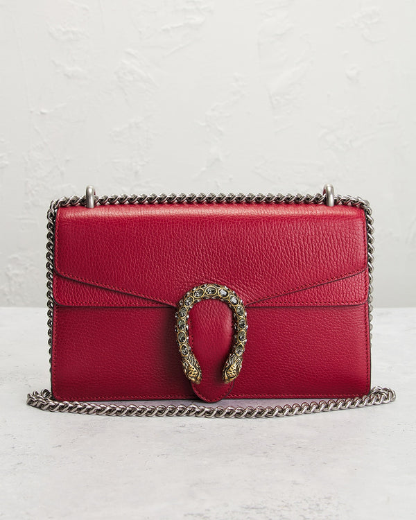 Bolsa de ombro Gucci Dionysus em vermelho
