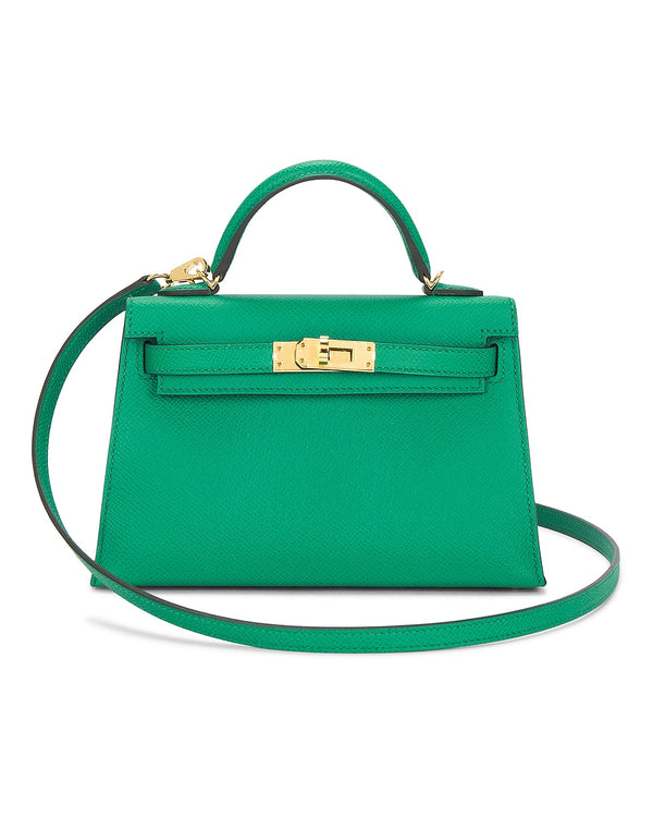 Bolsa Hermes Epsom Kelly 20 Vert Vertigo