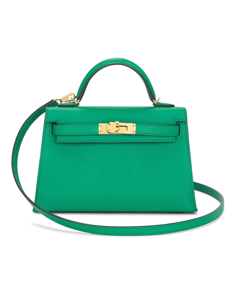 Bolsa Hermes Epsom Kelly 20 Vert Vertigo