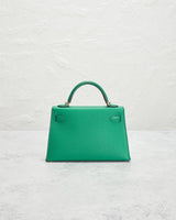 Bolsa Hermes Epsom Kelly 20 Vert Vertigo