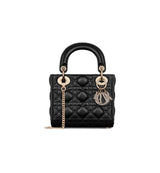 Bolsa Lady Dior Míni Pele de Cordeiro