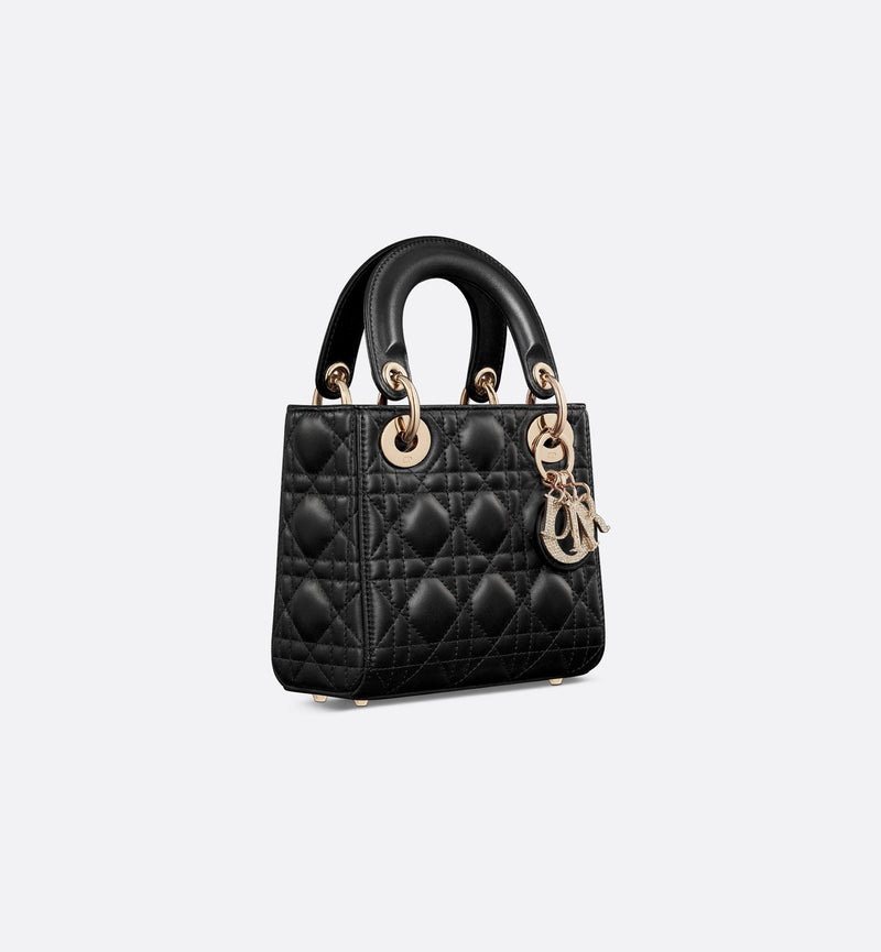 Bolsa Lady Dior Míni Pele de Cordeiro