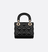 Bolsa Lady Dior Míni Pele de Cordeiro