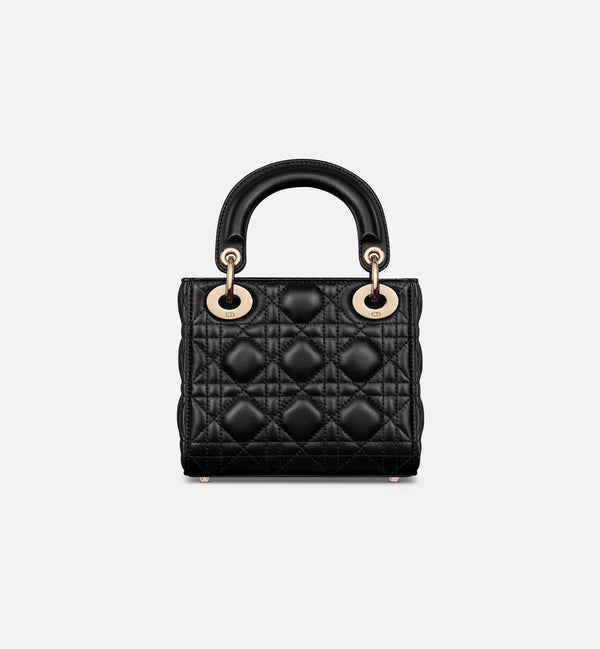 Bolsa Lady Dior Míni Pele de Cordeiro