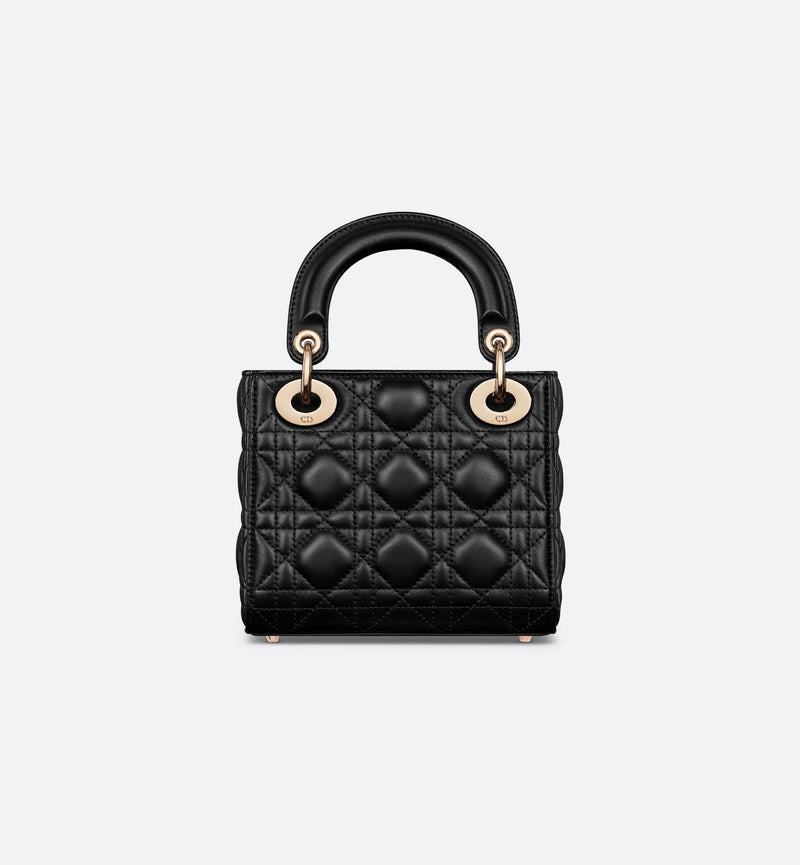Bolsa Lady Dior Míni Pele de Cordeiro