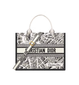 Bolsa Dior Book Tote Média