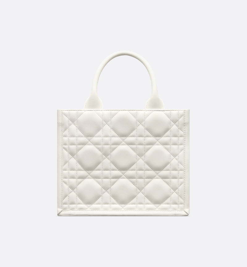 Bolsa Dior Book Tote Pequena Couro de Vitelo Macrocannage