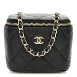 Bolsa Chanel de Caviar Mini Vanity Case