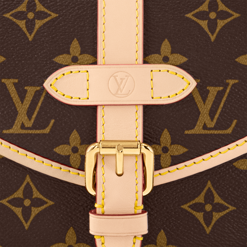 Bolsa Louis Vuitton Saumur BB em Canvas Monogram