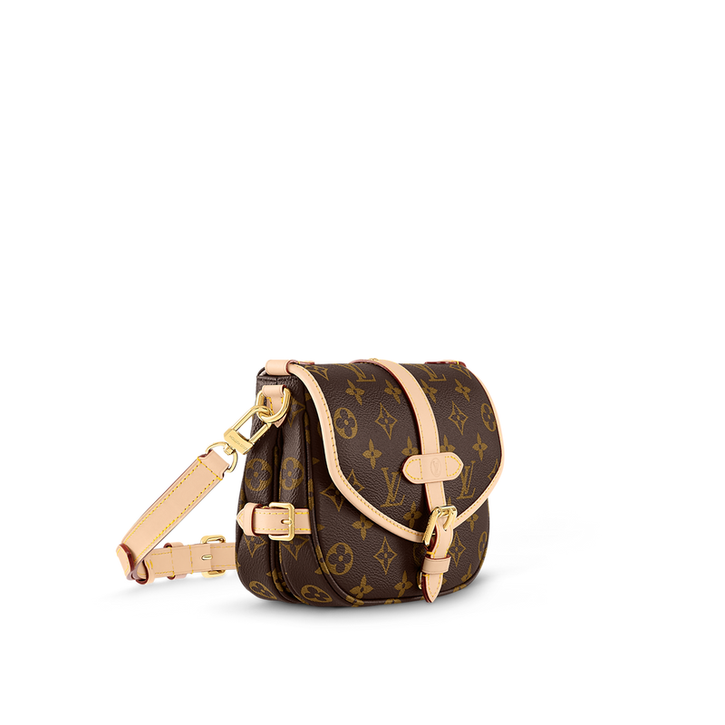 Bolsa Louis Vuitton Saumur BB em Canvas Monogram