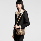 Bolsa Louis Vuitton Saumur BB em Canvas Monogram