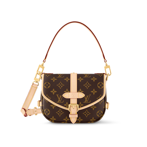 Bolsa Louis Vuitton Saumur BB em Canvas Monogram