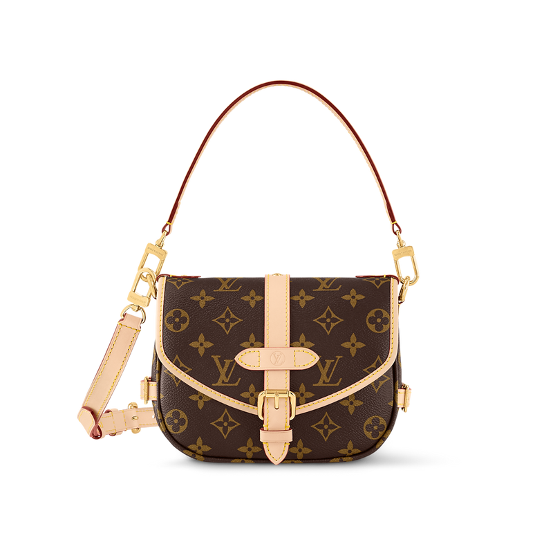 Bolsa Louis Vuitton Saumur BB em Canvas Monogram